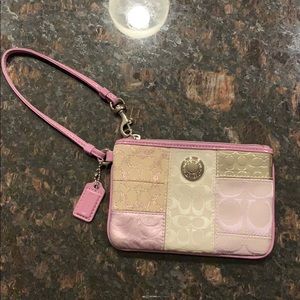 Coach wristlet